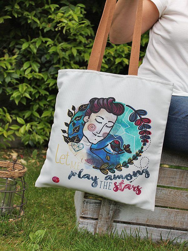 Bolsas con ilustraciones. In-Diana