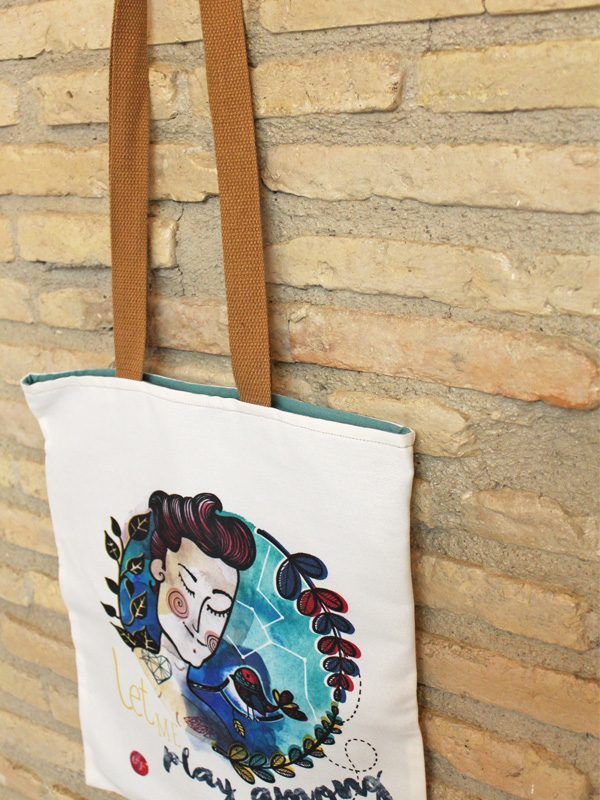 Tote bag diseño original. In-Diana