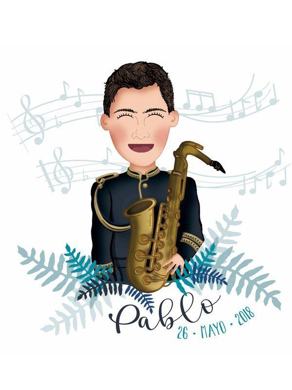 Ilustraciones personalizadas. In-Diana