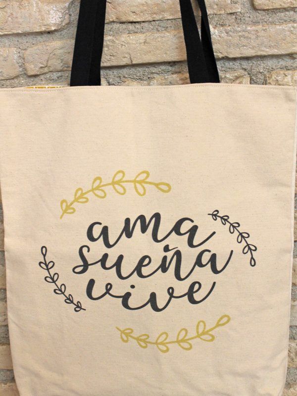 Tote bag diseño original. In-Diana