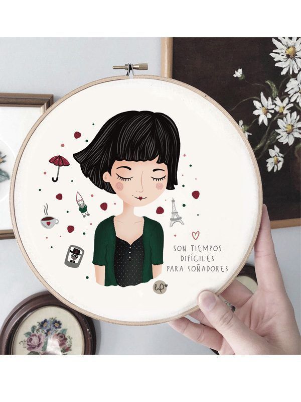 Ilustracion original. In-Diana
