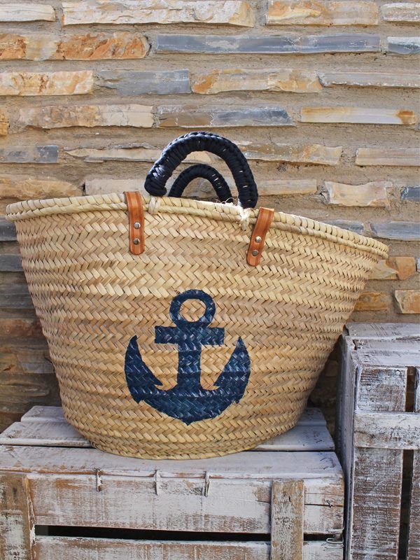 Capazos de playa originales. In-Diana