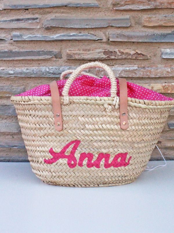 Capazo personalizado. In-Diana